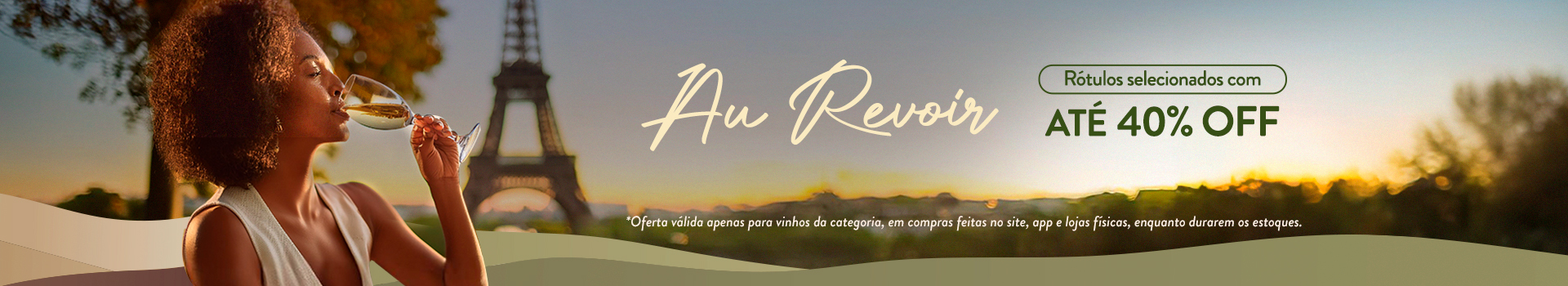 Au Revoir | Até 40% OFF