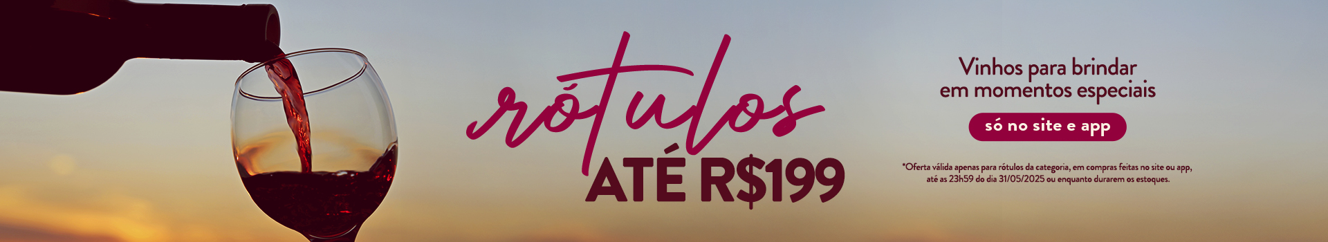 Rótulos até R$199