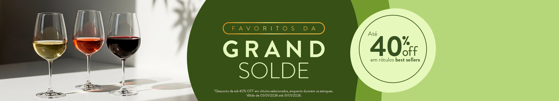 Best Sellers da Grand Solde Best Sellers da Grand Solde