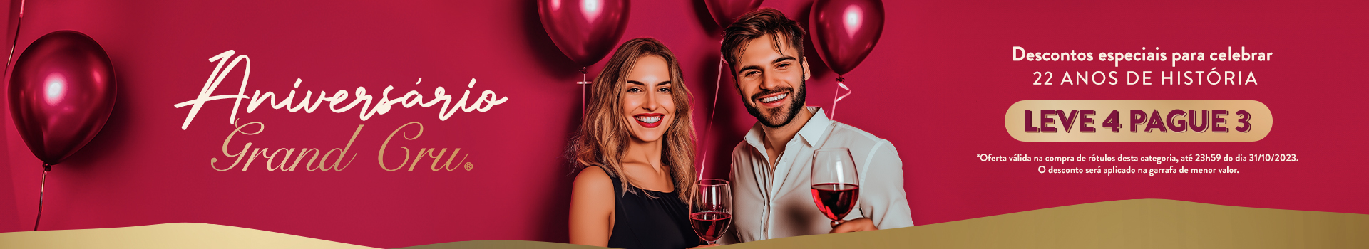 Aniversário 22 Anos Grand Cru