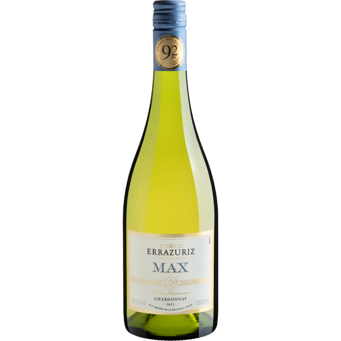 Vinho Errazuriz Branco Seco Chile Max Reserva Chardonnay 750ml
