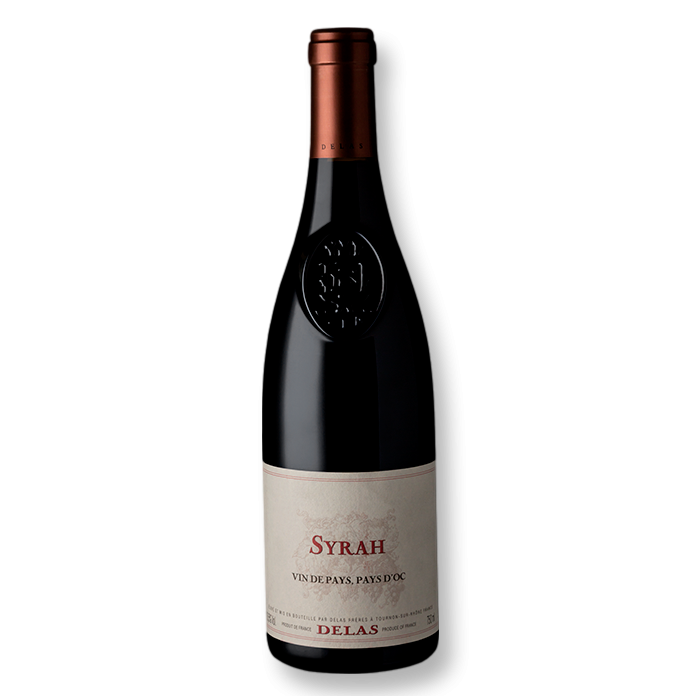 Delas Freres Syrah 2018 750 mL - Grand Cru Vinhos