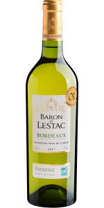 Baron de Lestac Bordeaux Blanc AOC 2021 750mL 