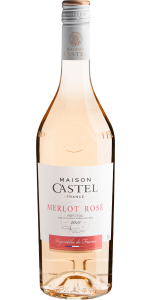 Maison Castel Merlot Rosé Pays D'Oc IGP 2021 750mL