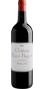 Château Haut-Bages Libéral Grand Cru Classé Pauillac AOC 2017 750mL