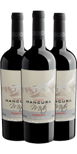 Kit Trio Mancura Gran Reserva Carmenere