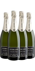 Kit 4 Espumante Victoria Geisse Extra Brut Vintage