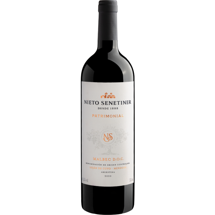 Vinho Nieto Senetiner Tinto Seco Argentina Patrimonial Malbec 2020 750ml