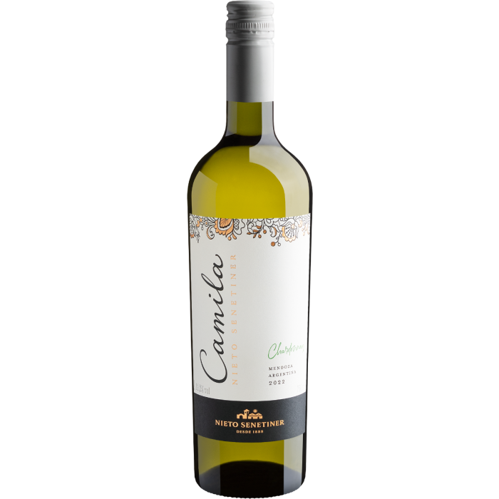 Vinho Nieto Senetiner Branco Seco Argentina Camila Chardonnay 2022 750ml