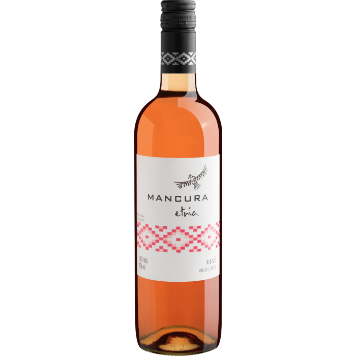 Vinho Mancura Rosé Seco Chile Etnia Blend 2022 750ml