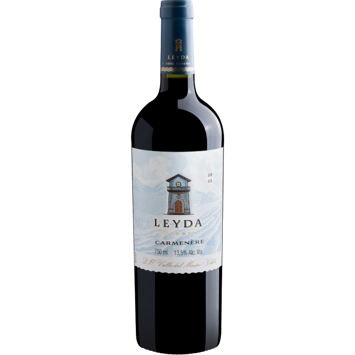 Vinho Viña Leyda Tinto Seco Chile Reserva Carménère 2022 750ml