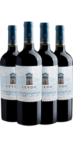 Kit 4 Leyda Reserva Cabernet Sauvignon Valle del Maipo D.O. 
