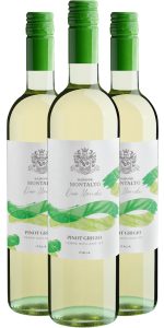 Kit 3 Barone Montalto Due Mondi Pinot Grigio Terre Siciliane IGT 2024
